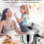 660W Household Kitchen Stand Mixers Dough Mixer - Image 6