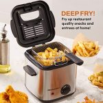 Elite Gourmet Electric 1.5 Qt. / 6 Cup Oil Capacity Deep Fryer - Image 4