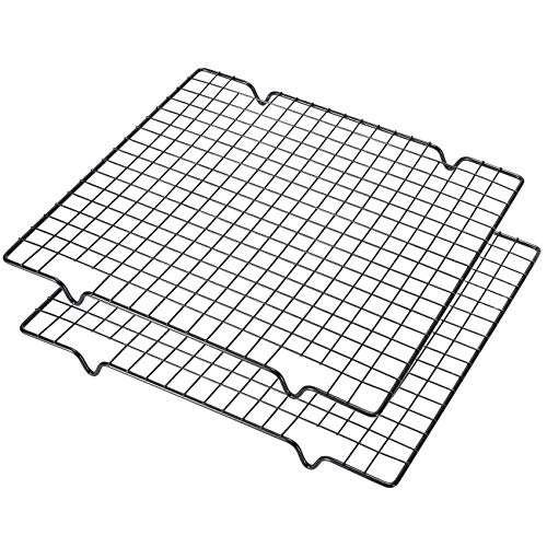 Lamoutor 2Pcs Metal Kitchen Cooling Rack Baking