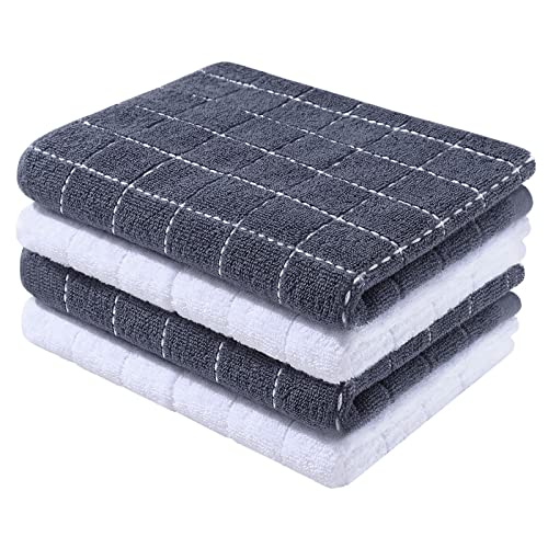 Mordimy 100% Cotton Terry Kitchen Towels