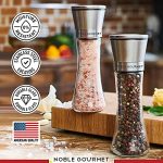 Set Salt and Pepper Grinder Pink Himalayan & Sea Salt - Image 6