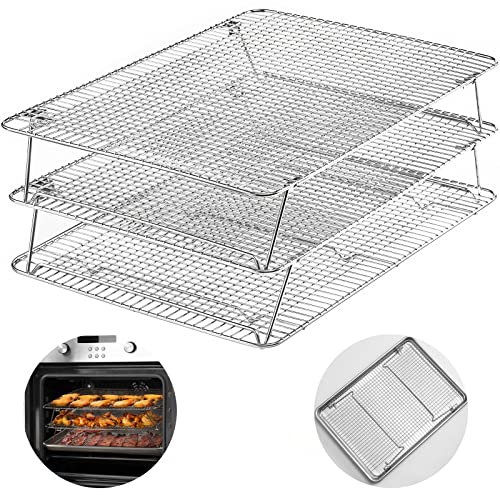 Stainless Steel Stackable Cooling Rack for Baking