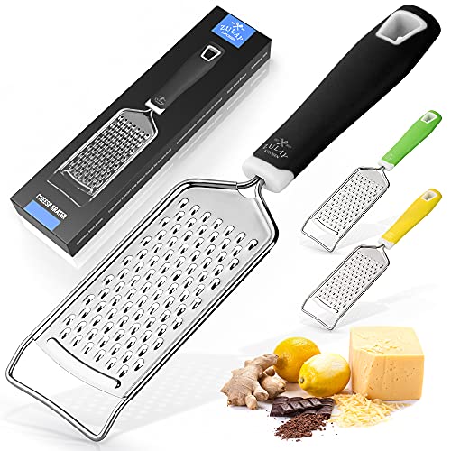 Zulay Kitchen Professional Cheese Grater Stainless Steel
