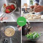Pasta Strainer Fine Mesh Strainer with Handle - Image 4