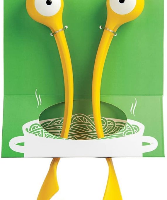 OTOTO Pasta Monsters and Salad Servers