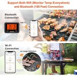 Inkbird Wi-Fi & Bluetooth Grill Meat Thermometer - Image 2