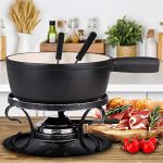 Artestia Cast Iron Cheese Fondue Pot Set - Image 6