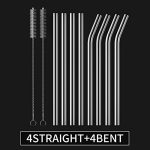 HeykirHome 8-Pack Reusable Glass Straw - Image 2