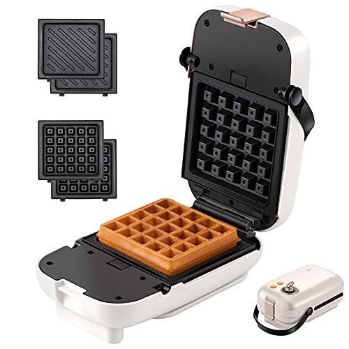 650W 2 in 1 Portable Mini Sandwich Maker Panini Press Grill