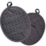 Heat Resistant up to 500F Pot Holders for Kitchen