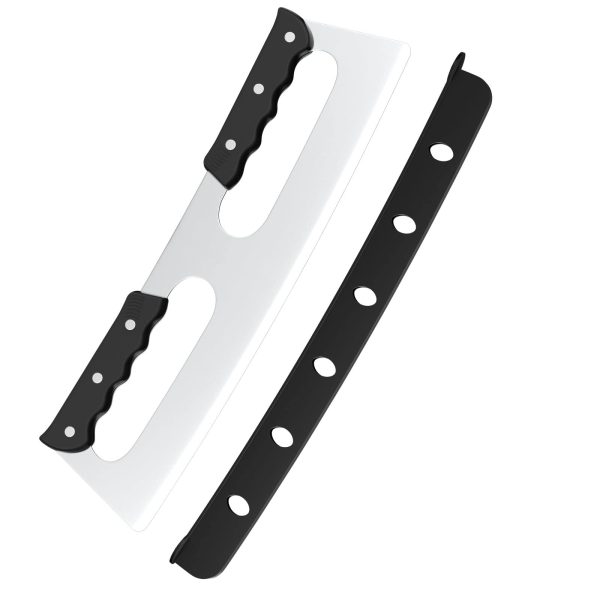 Pizza Cutter Rocker Knife With Upgraded Handle