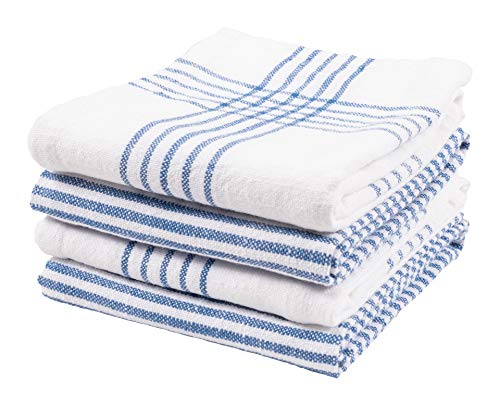 Home Set of 4 Monaco Relaxed Casual Slubbed Kitchen Towel