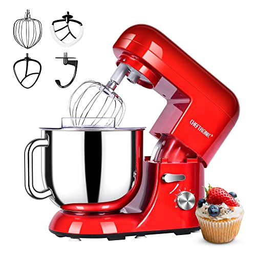 Tilt-Head Electric Household Stand Mixer Whisk, Food Beater And Butter Beater