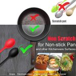 4 Pieces Silicone Cooking Spoons Set - Image 5