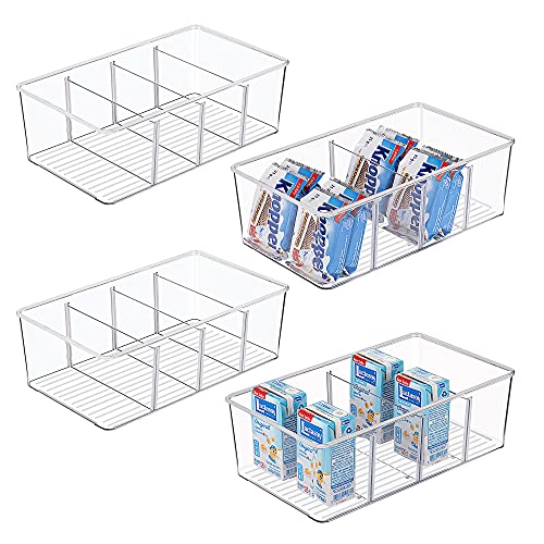 Vtopmart 4 Pack Food Storage Organizer Bins