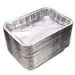 Aluminum Foil BBQ Grease Pans for Easy Drain Management