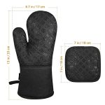 500℉ Heat Resistant Oven Gloves with Kitchen Towels - Image 9