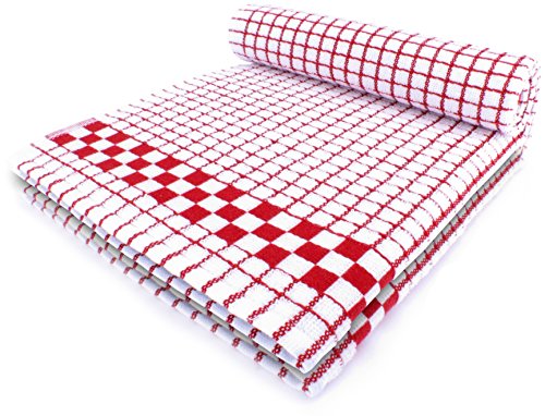 Fecido Classic Kitchen Dish Towels with Hanging Loop