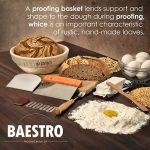 9 Inch Bread Banneton Proofing Basket Round Set - Image 2