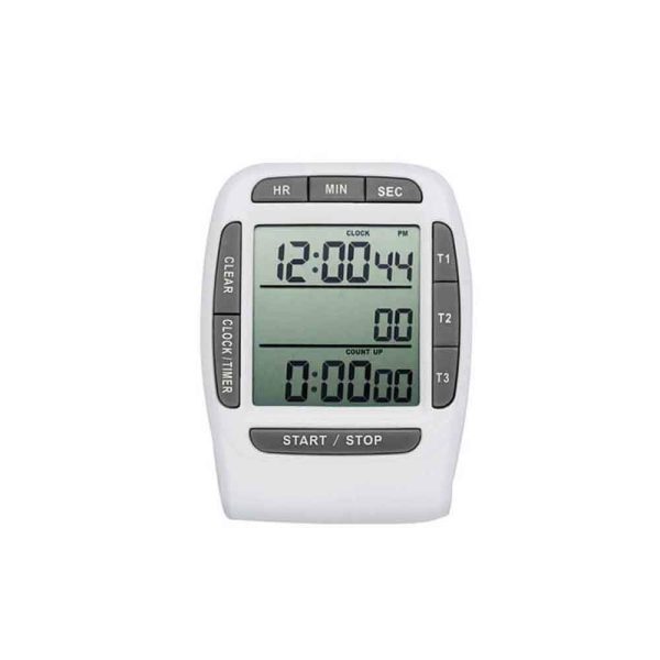 Kitchen Timer Stopwatch Reminder White