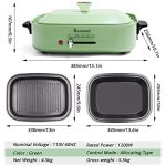 Indoor Smokeless Electric Grill + Electric Hot Pot - Image 2