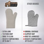 Gorilla Grip Heat Resistant Silicone Oven Mitts Set - Image 7