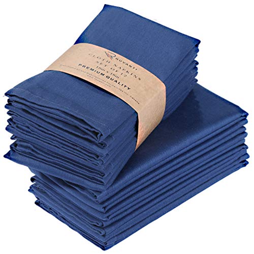 Ruvanti Dinner Cloth Napkins 12 Pack