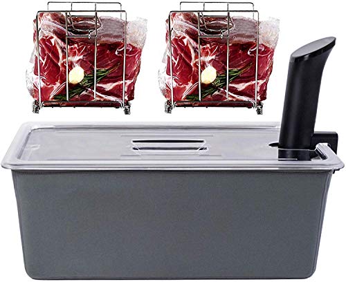 VÄESKE Insulated Large Sous Vide Container with Lid and Racks Kit