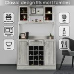 HOPUBUY Kitchen Pantry Storage Cabinet - Image 4