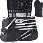 Heavy Duty Barbecue Grill Utensils with Aluminium Case - Image 9