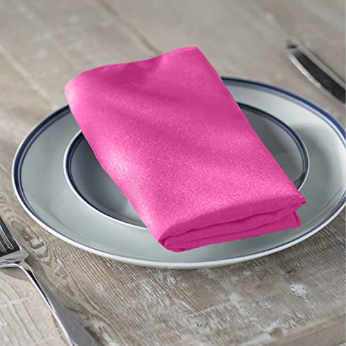 LA Linen 10-Pack Polyester Poplin Napkins