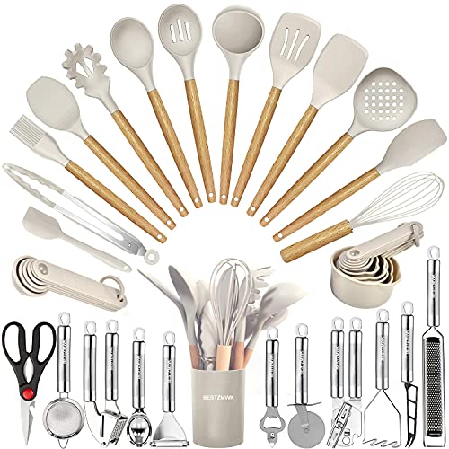 Kitchen Utensils Set- 35 PCs Cooking Utensils with Grater