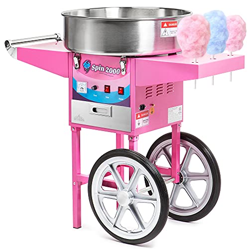 Quality Cotton Candy Machine Cart and Electric Candy Floss Maker