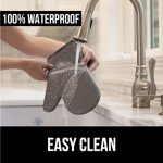 Gorilla Grip Heat Resistant Silicone Oven Mitts Set - Image 4