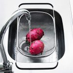 Suwimut 2 Pack Over the Sink Oval Colander for Kitchen - Image 6