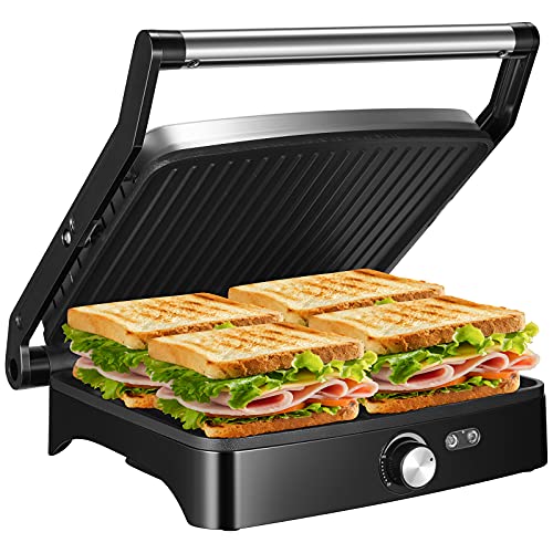 OSTBA Panini Press Grill Indoor Grill Sandwich Maker