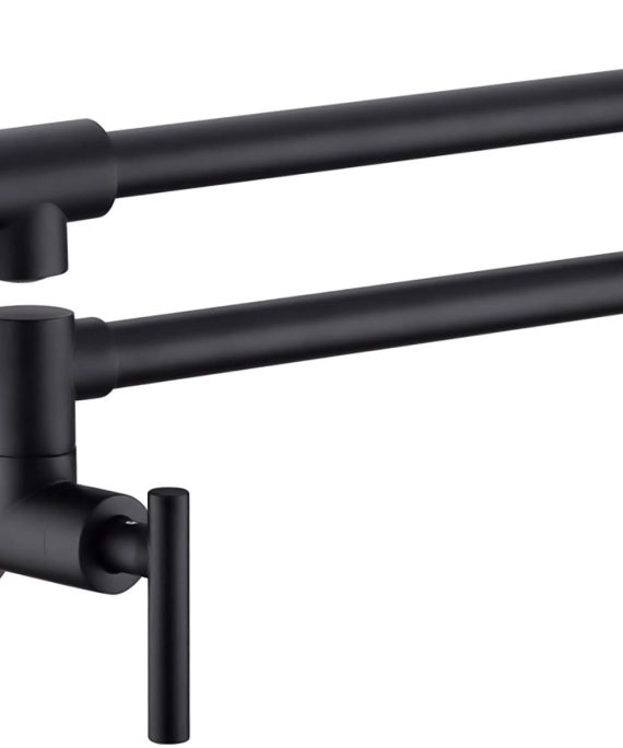 Pot Filler Faucet Wall Mounted Stainless Steel