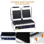 Commercial Sandwich Panini Press Temperature Control - Image 3