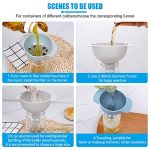 Kitchen Funnels Set for All Kinds of Solid Food and Liquid - Image 5