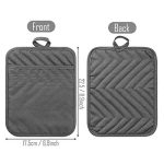 5-Pack Cotton Pocket Pot Holders - Your Kitchen's Trusty Sidekicks - Image 2