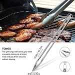 Grilljoy 8PC Extra Thick Stainless Steel Grilling Tools Set - Image 5