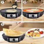 Adjustable Electric Griddle Crepe Maker - Image 4