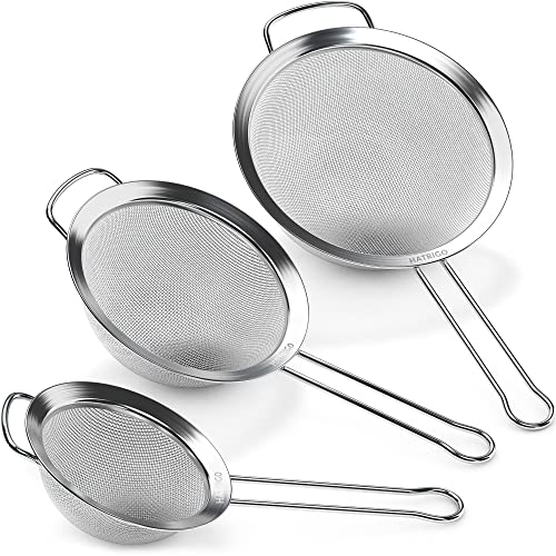 Pasta Strainer Fine Mesh Strainer with Handle