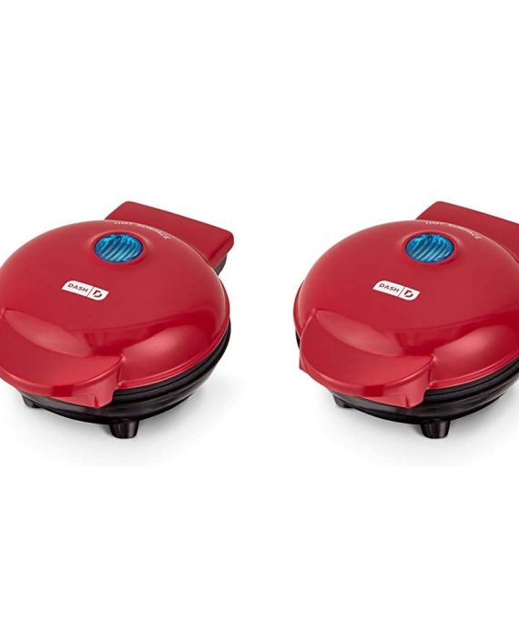 Dash Mini Maker Electric Round Griddle + Included Recipe Book