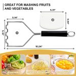 Professional Stainless Steel Wire Masher & Scraper - Image 3