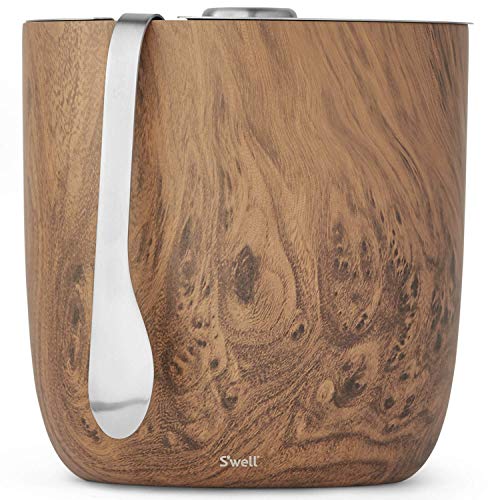 S'well Stainless Steel Ice Bucket with Tongs