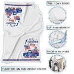 4th of July Kitchen Towels Sets of 4 - Image 5