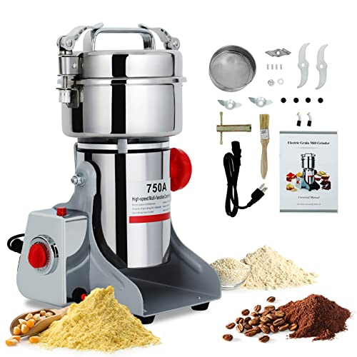 750g Commercial Spice Grinder Electric Grain