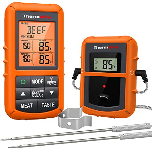 Wireless Meat Thermometer with Dual Meat Probe