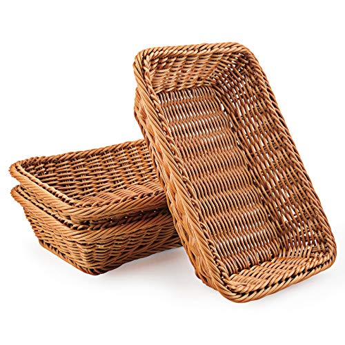 Poly-Wicker Baskets for Food Fruit Vegetables